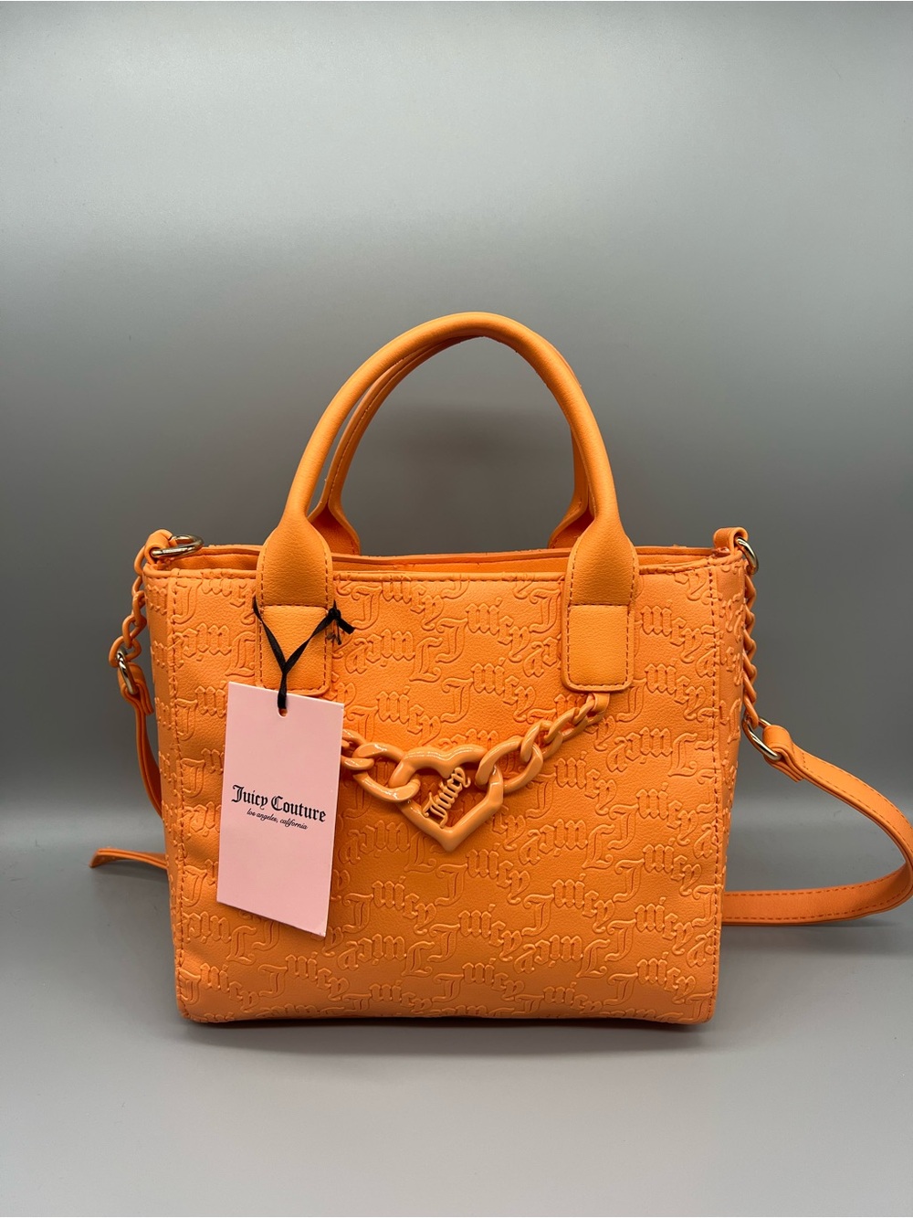 Juicy couture change of heart mini tote purse